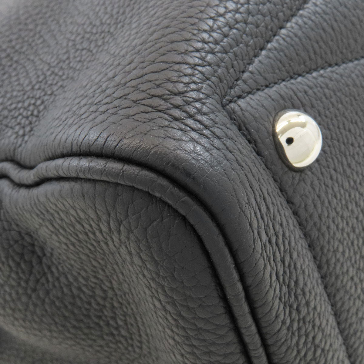 HERMES Victoria 2 SilverHardware Tote Bag Taurillon Clemence Ladies [Used]