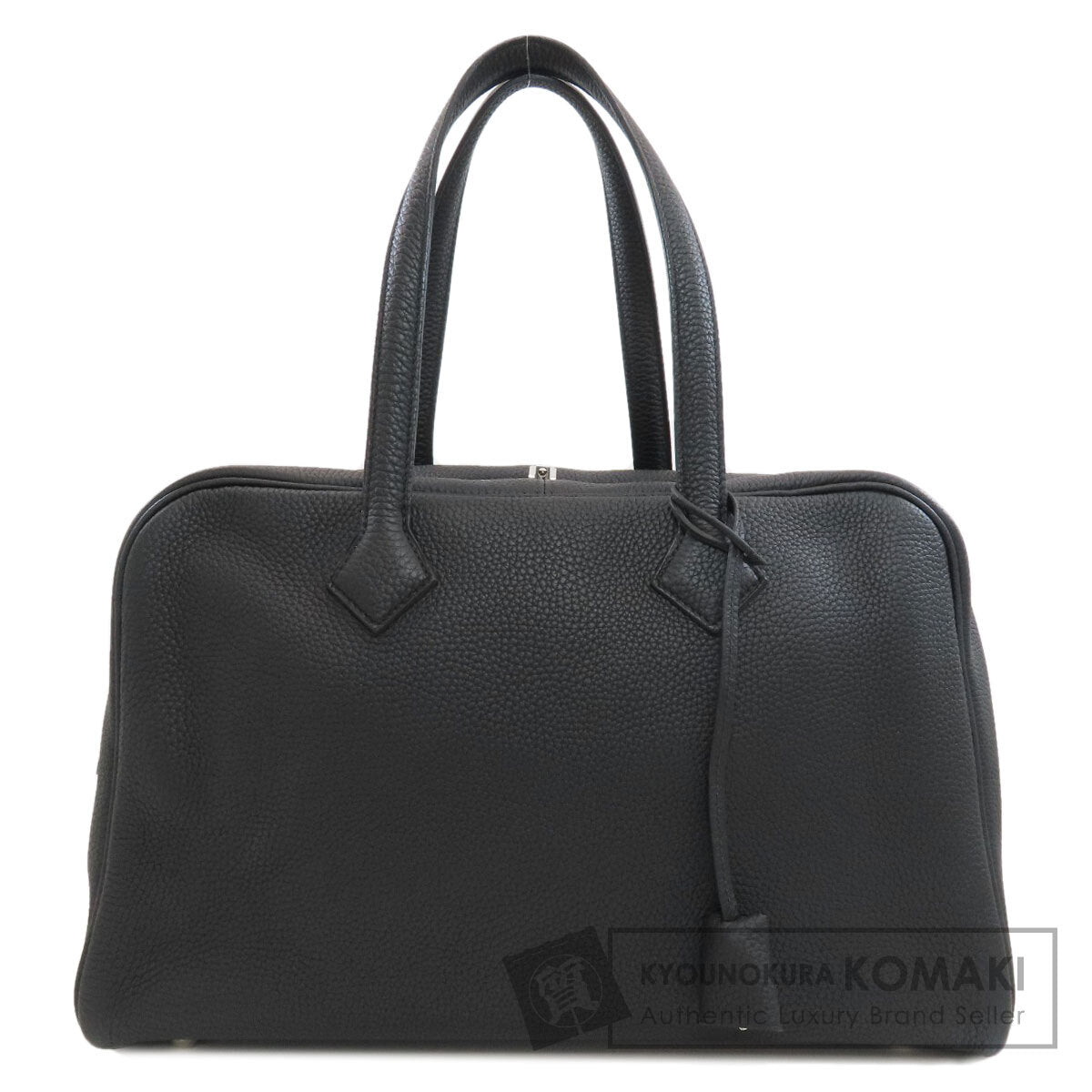 HERMES Victoria 2 SilverHardware Tote Bag Taurillon Clemence Ladies [Used]