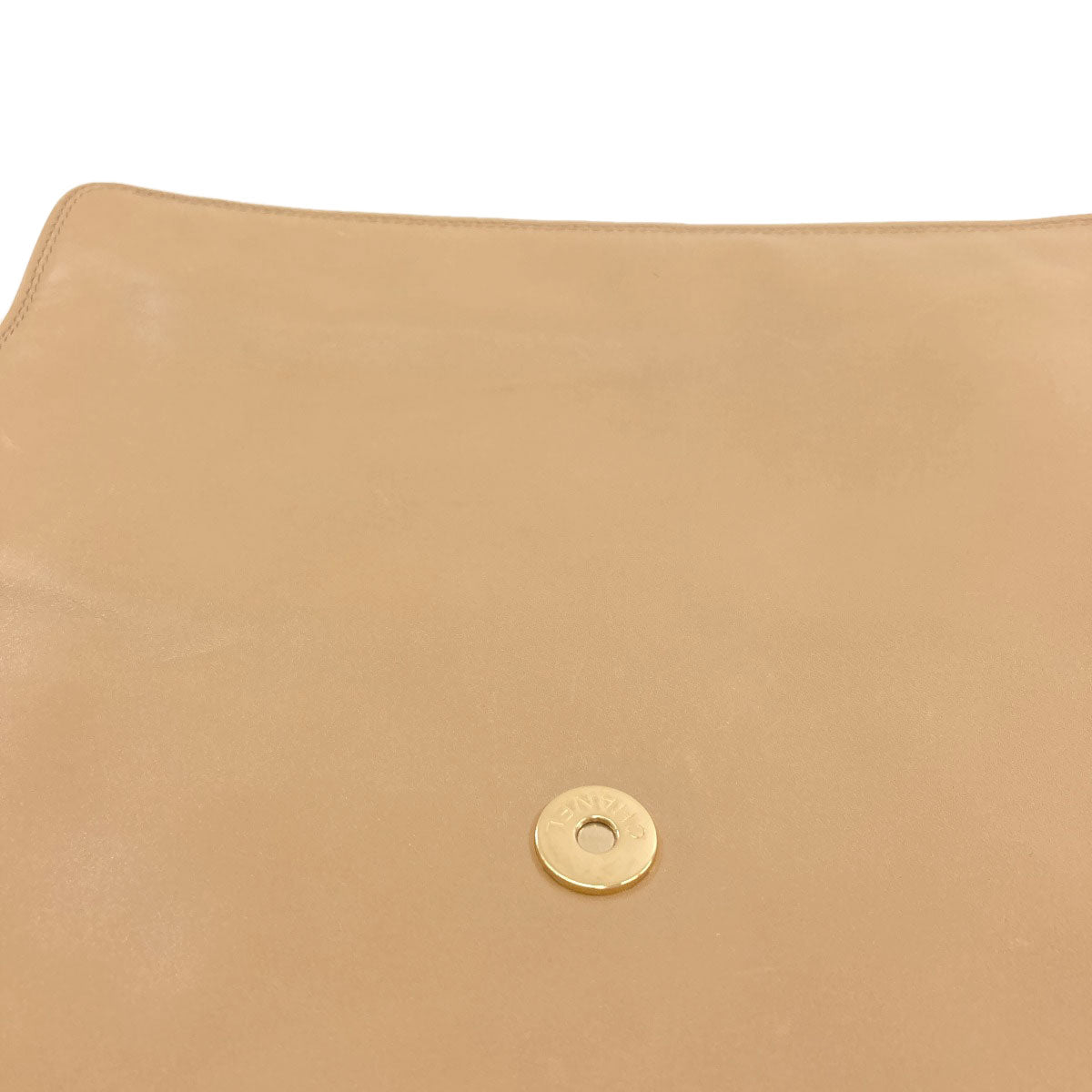 CHANEL COCO Mark GoldHardware Tote Bag Lambskin Ladies [Used]