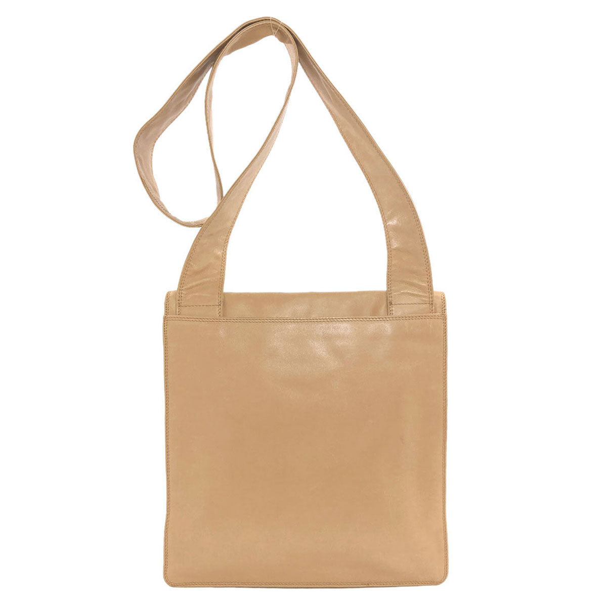 CHANEL COCO Mark GoldHardware Tote Bag Lambskin Ladies [Used]