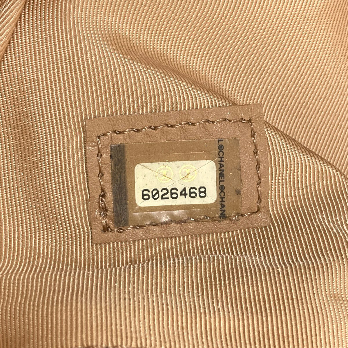 CHANEL COCO Mark GoldHardware Tote Bag Lambskin Ladies [Used]