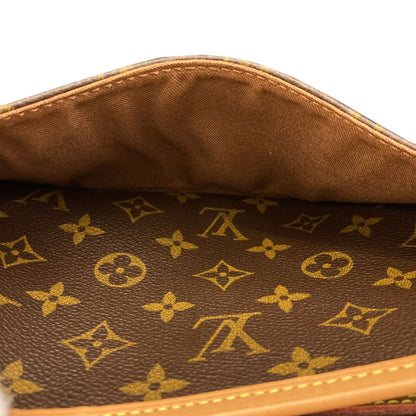 LOUIS VUITTON M42250 Sologne Shoulder Bag Monogram canvas Ladies [Used]