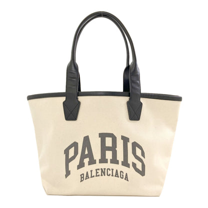 BALENCIAGA 692068 Cities Paris Jumbo Tote Bag Canvas Ladies [Used]