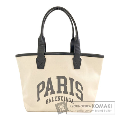 BALENCIAGA 692068 Cities Paris Jumbo Tote Bag Canvas Ladies [Used]