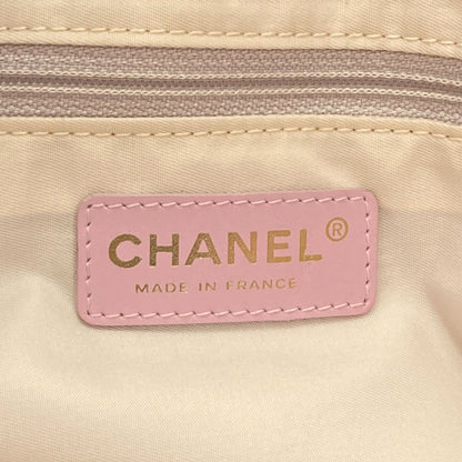 CHANEL New Travel Line PM Tote Bag Nylon jacquard Ladies [Used]