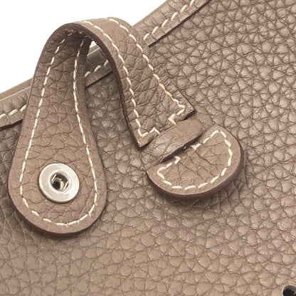 HERMES Evelyne TPM Etoupe SilverHardware Shoulder Bag Taurillon Clemence Ladies [Used]
