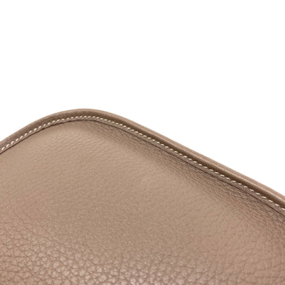 HERMES Evelyne TPM Etoupe SilverHardware Shoulder Bag Taurillon Clemence Ladies [Used]