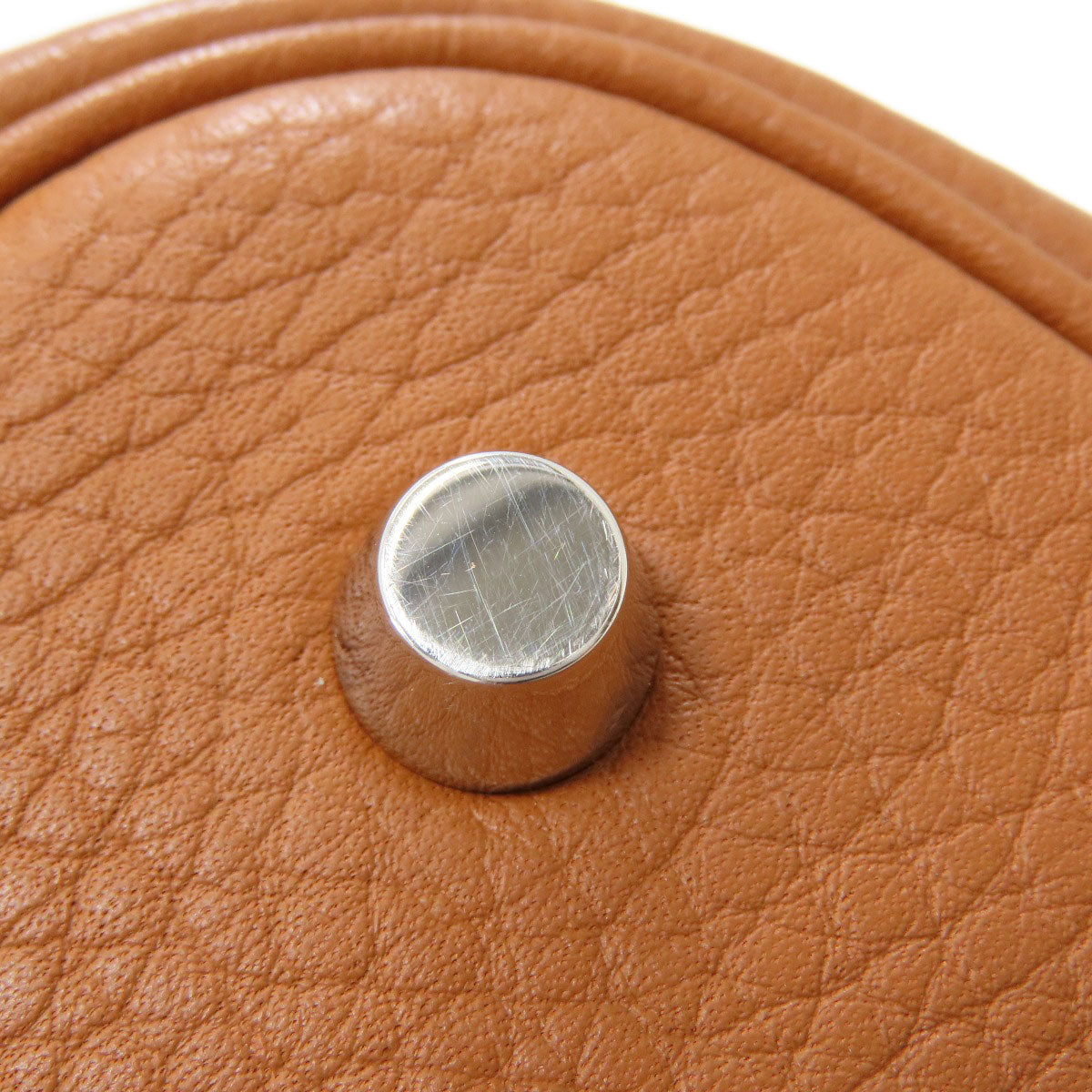 HERMES Picotin Lock MM SilverHardware Handbag Taurillon Clemence Ladies [Used]