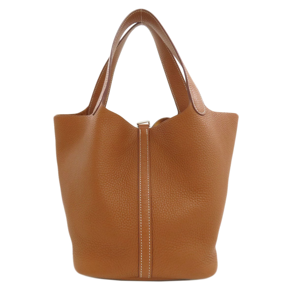 HERMES Picotin Lock MM SilverHardware Handbag Taurillon Clemence Ladies [Used]