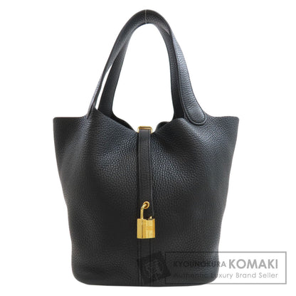HERMES Picotin Lock MM GoldHardware Handbag Taurillon Clemence Ladies [Used]