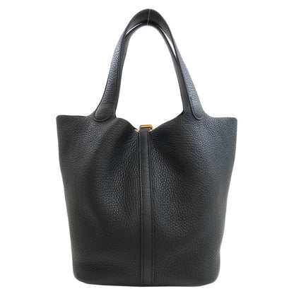 HERMES Picotin Lock MM GoldHardware Handbag Taurillon Clemence Ladies [Used]
