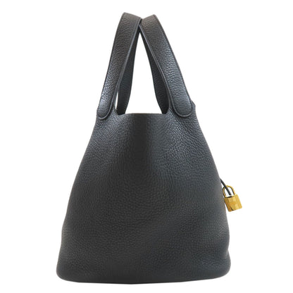 HERMES Picotin Lock MM GoldHardware Handbag Taurillon Clemence Ladies [Used]