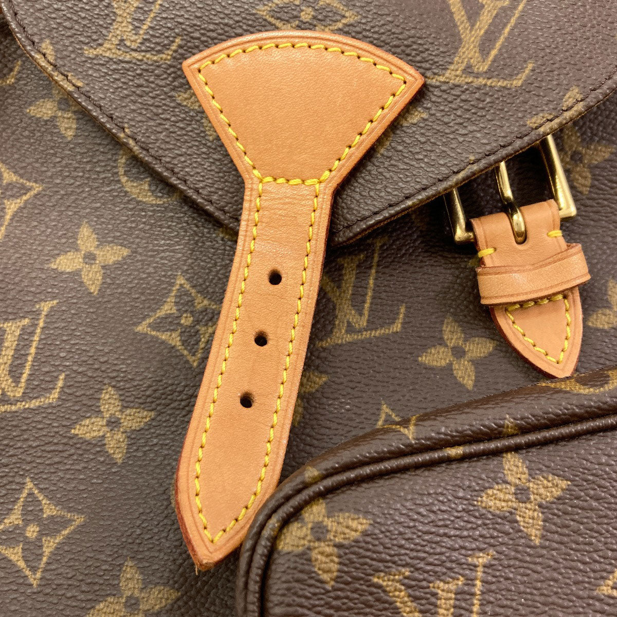 LOUIS VUITTON M51136 MontsourisMM Backpack Â· Daypack Monogram canvas Ladies [Used]