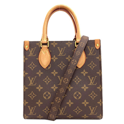 LOUIS VUITTON M45847 Sac PlatBB Handbag Monogram canvas Ladies [Used]