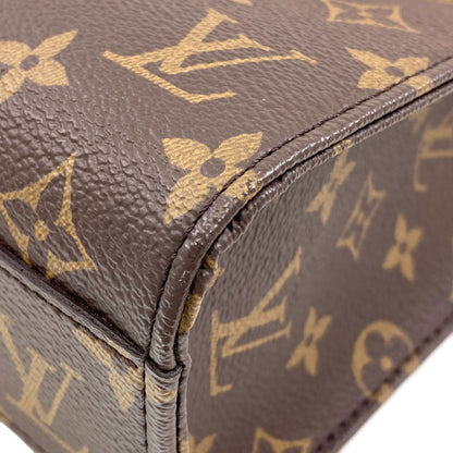 LOUIS VUITTON M45847 Sac PlatBB Handbag Monogram canvas Ladies [Used]