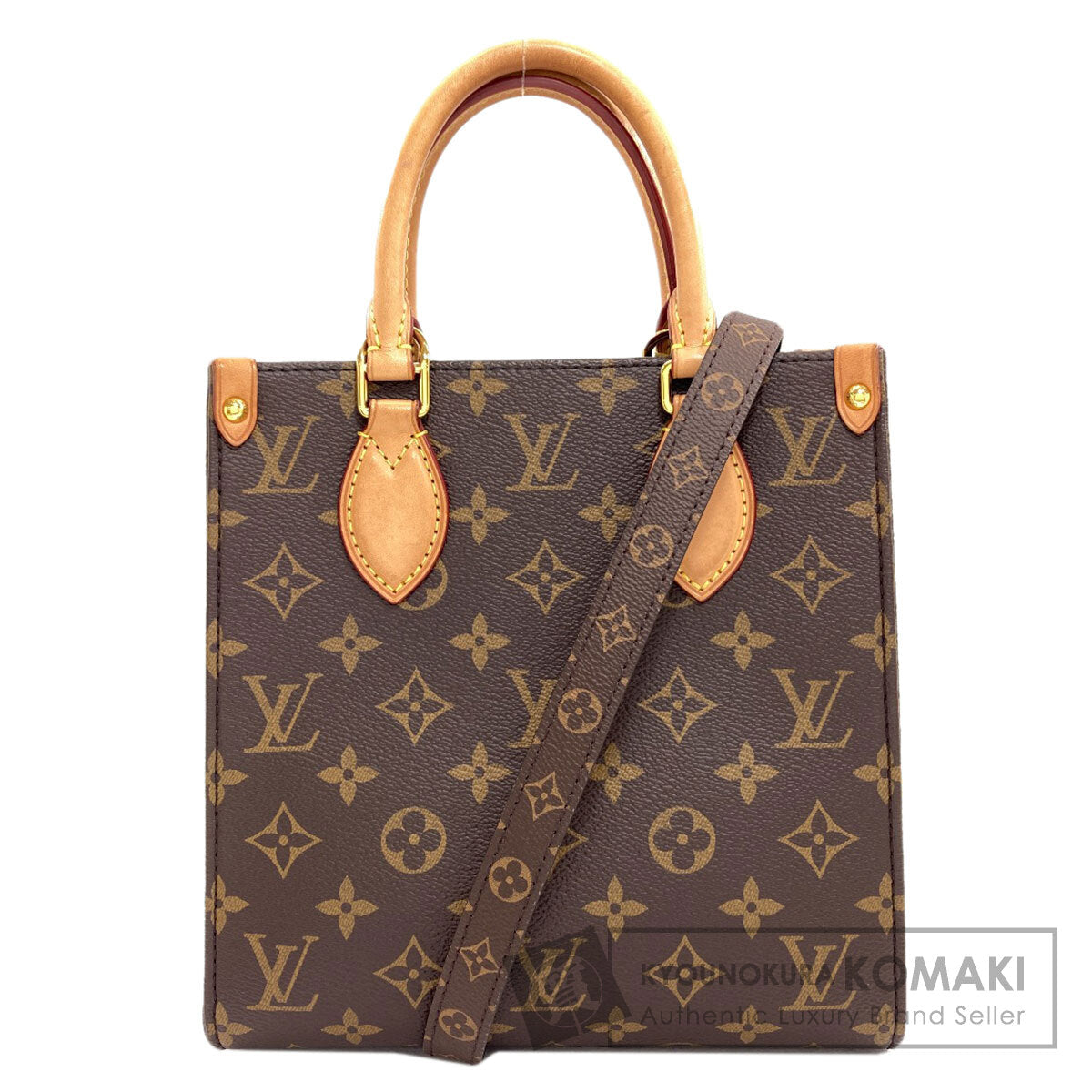LOUIS VUITTON M45847 Sac PlatBB Handbag Monogram canvas Ladies [Used]