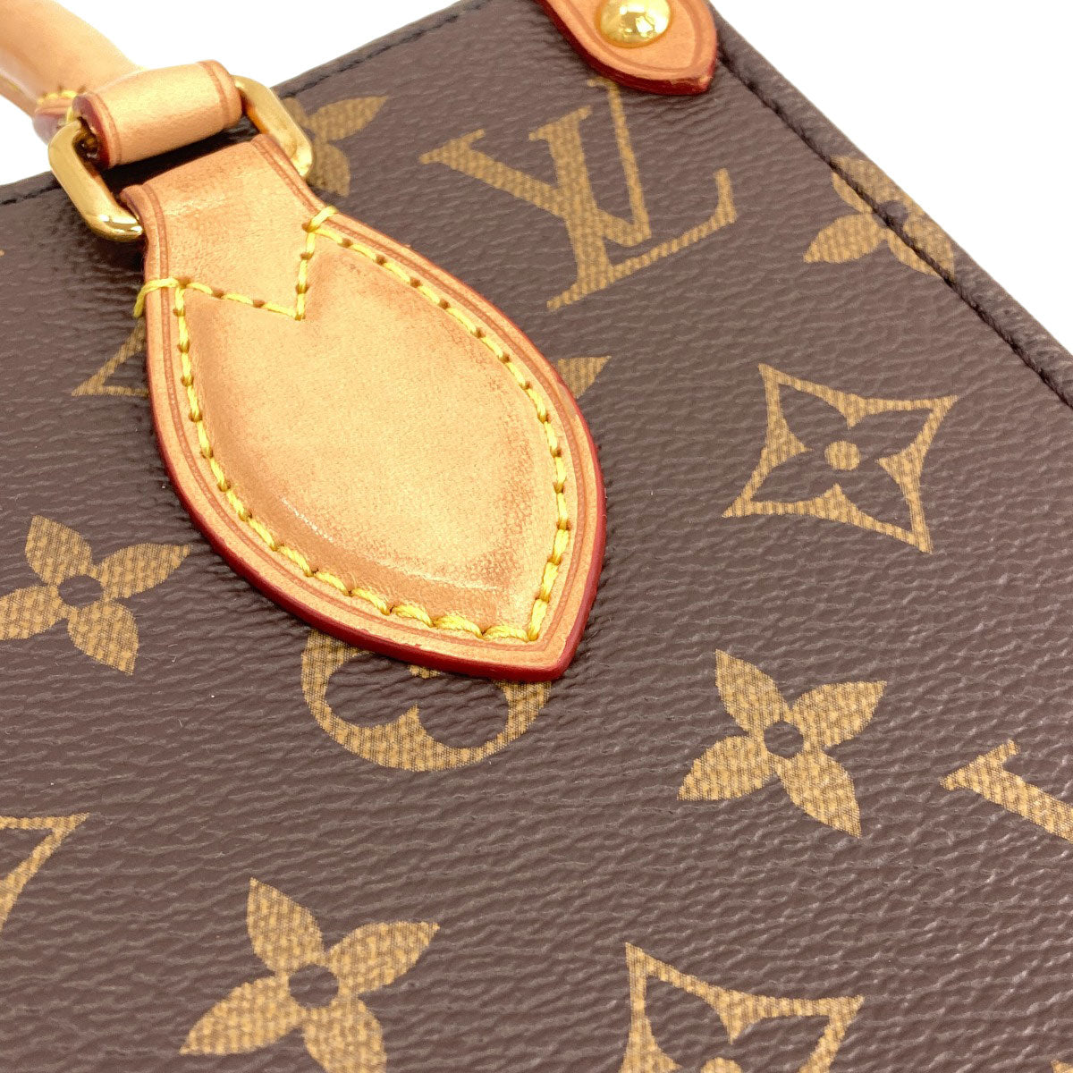 LOUIS VUITTON M45847 Sac PlatBB Handbag Monogram canvas Ladies [Used]