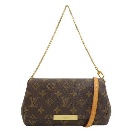 LOUIS VUITTON M40717 Favorit PM Handbag Monogram canvas Ladies [Used]