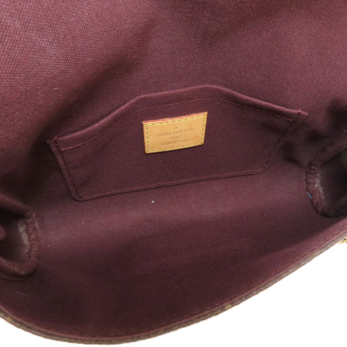 LOUIS VUITTON M40717 Favorit PM Handbag Monogram canvas Ladies [Used]