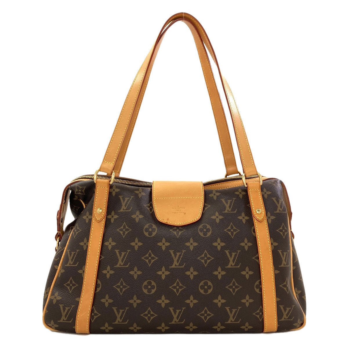 LOUIS VUITTON M51186 Straser PM Tote Bag Monogram canvas Ladies [Used]