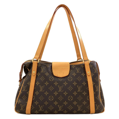 LOUIS VUITTON M51186 Straser PM Tote Bag Monogram canvas Ladies [Used]