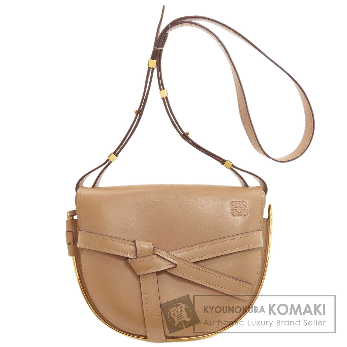 LOEWE Gate frame Shoulder Bag Calf Ladies [Used]