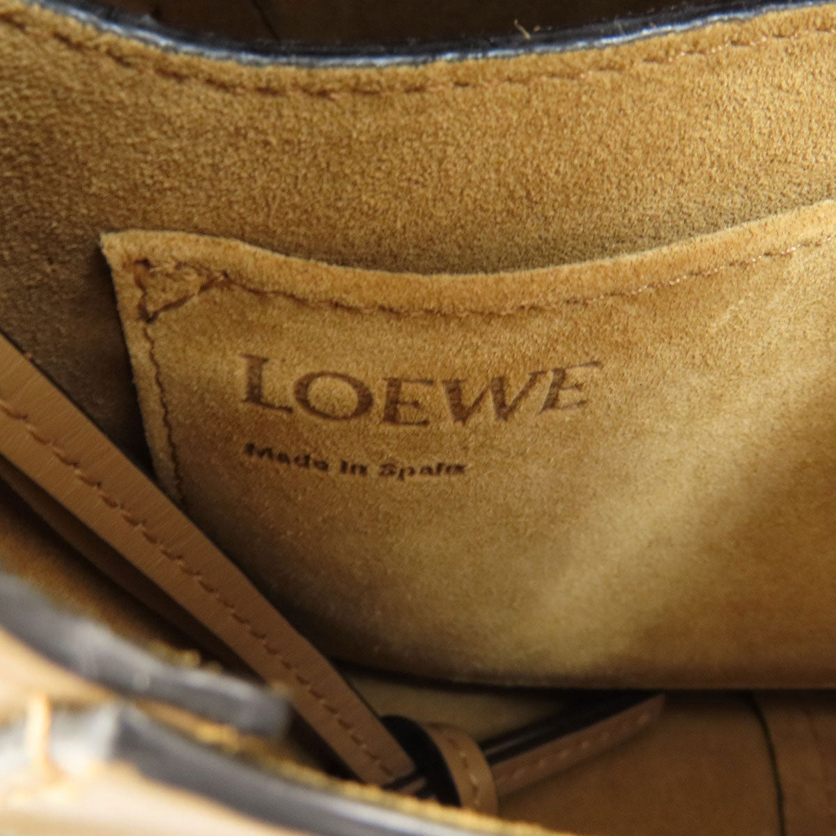 LOEWE Gate frame Shoulder Bag Calf Ladies [Used]