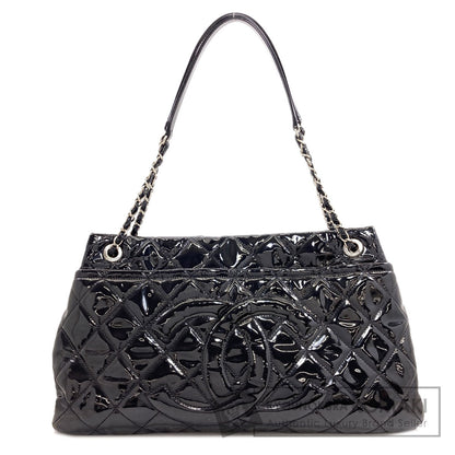 CHANEL Matelasse COCO Mark Chain Tote Bag Patent leather Ladies [Used]