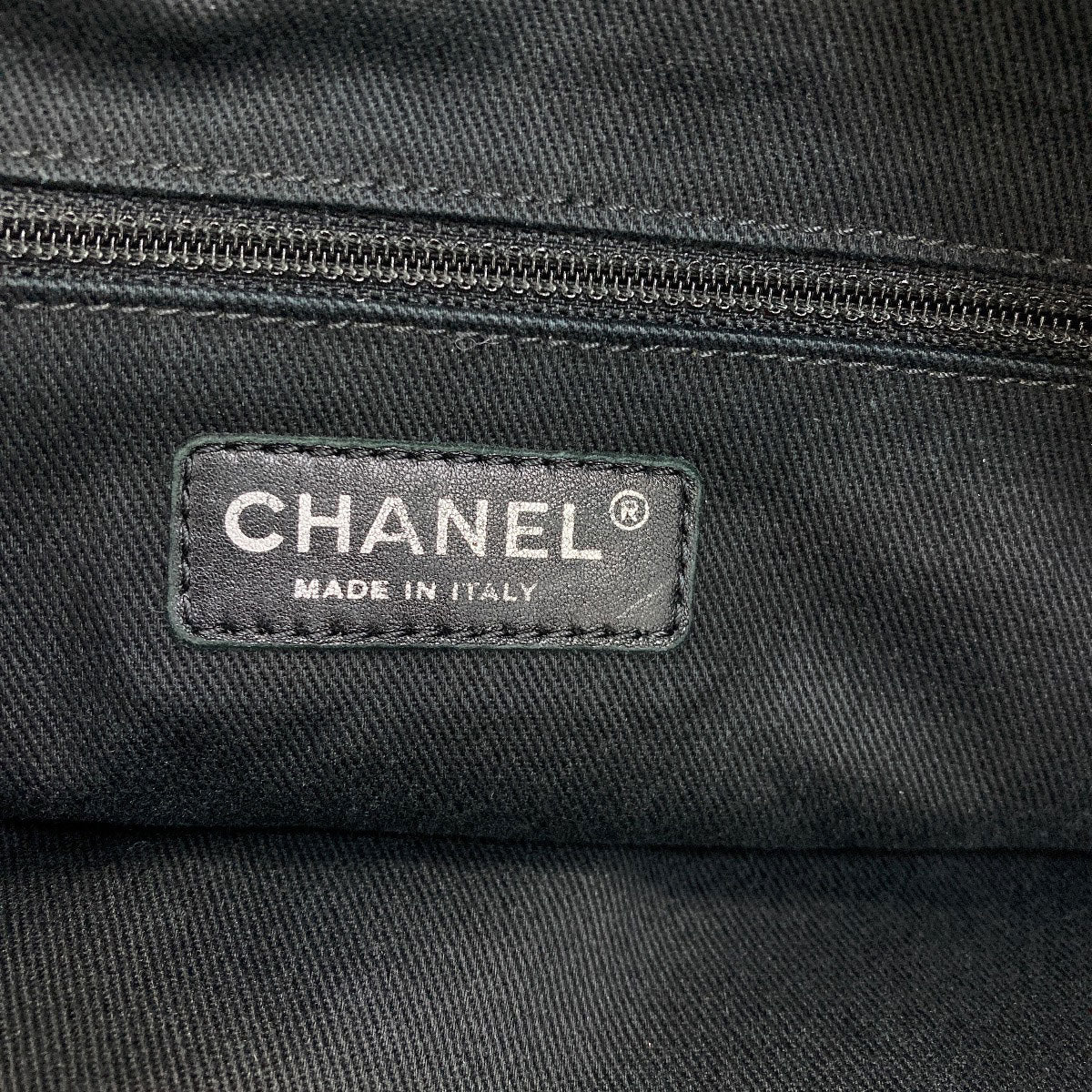 CHANEL Matelasse COCO Mark Chain Tote Bag Patent leather Ladies [Used]