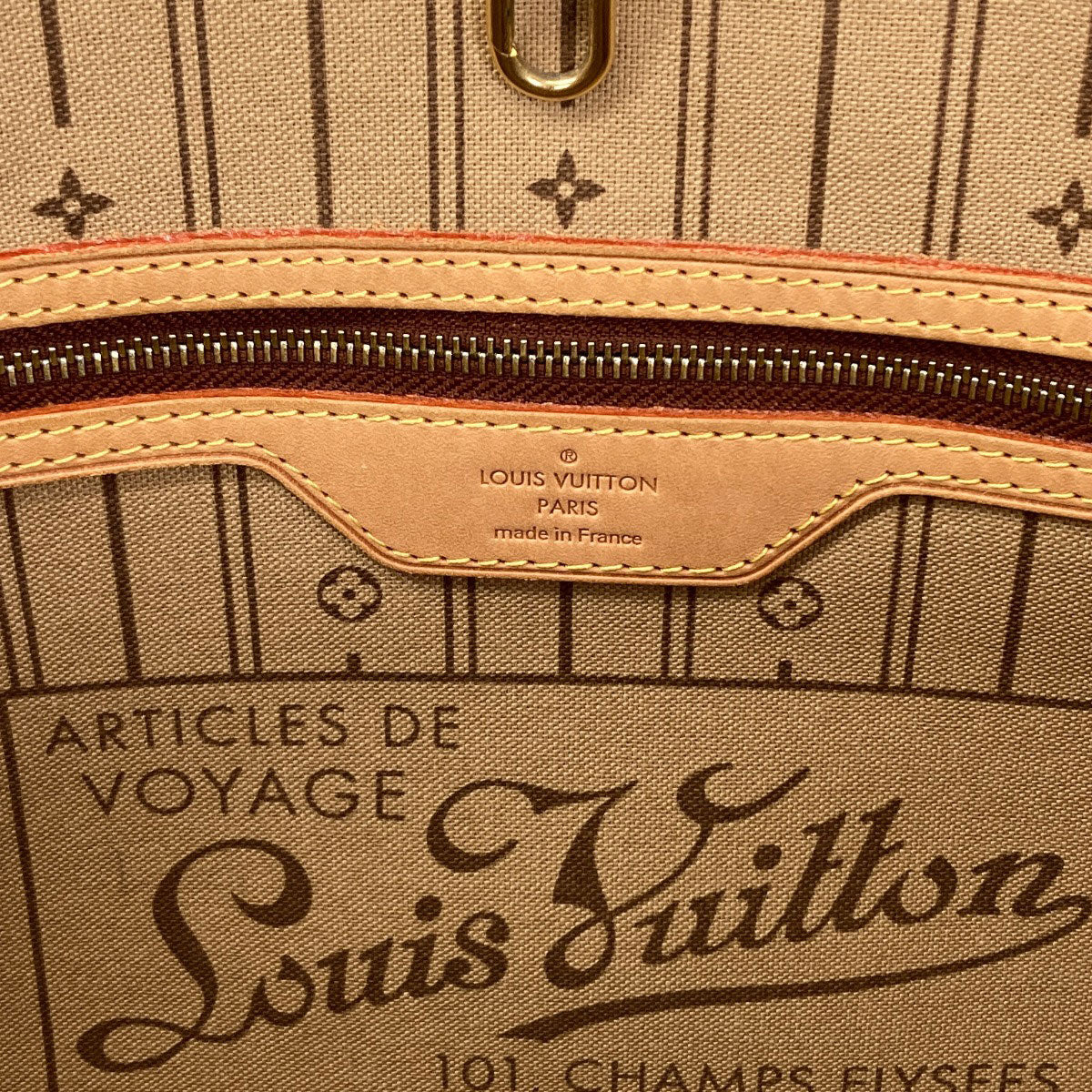 LOUIS VUITTON M40156 Neverfull MM Tote Bag Monogram canvas Ladies [Used]