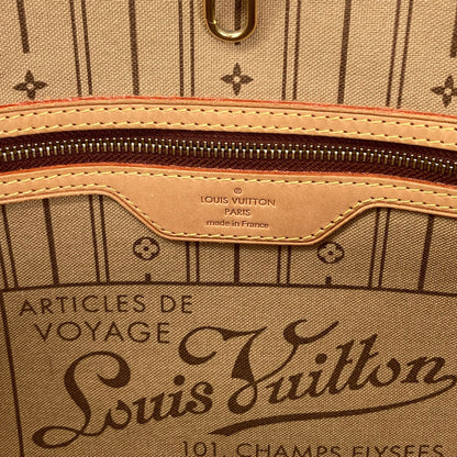 LOUIS VUITTON M40156 Neverfull MM Tote Bag Monogram canvas Ladies [Used]
