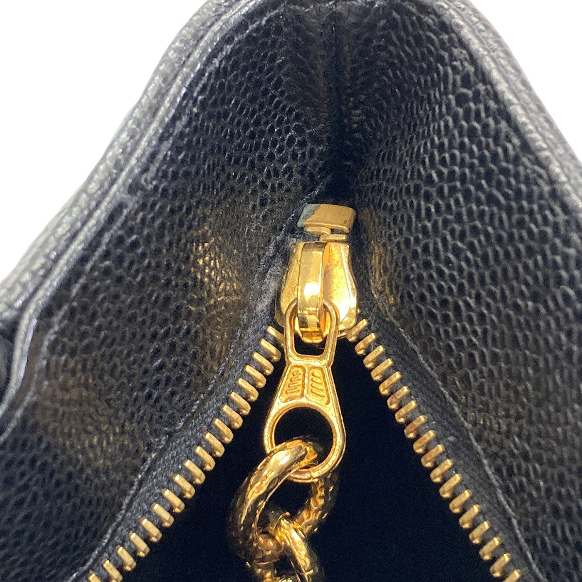 CHANEL Medallion GoldHardware Tote Bag Grained Calfskin Skin Ladies [Used]