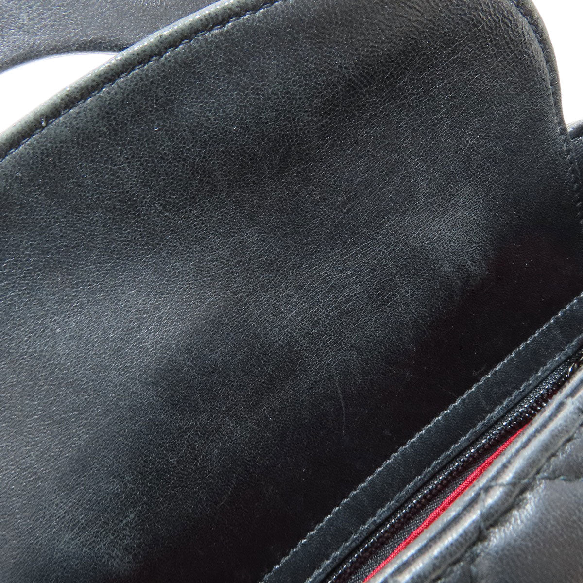 CHRISTIAN DIOR Lady Dior Canage 2WAY Handbag Lambskin Ladies [Used]