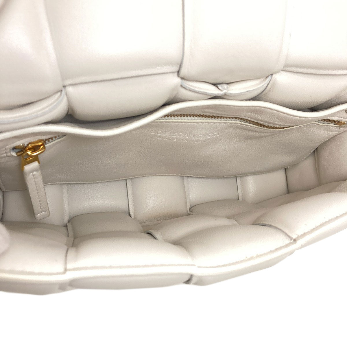 BOTTEGA VENETA Padded cassette Shoulder Bag Calf Ladies [Used]