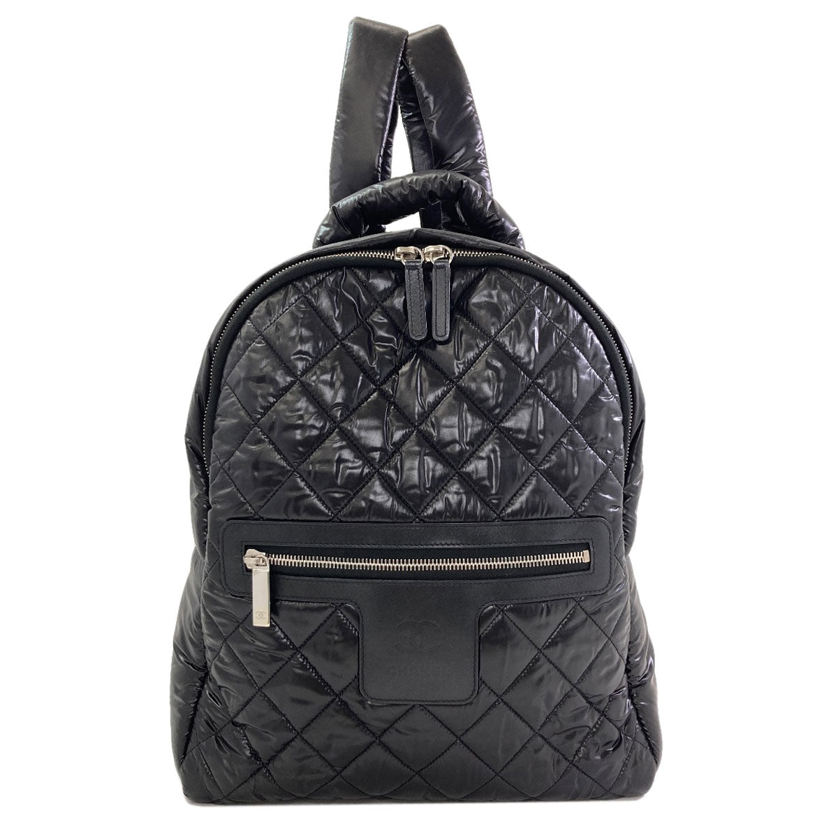 CHANEL A92559 Cocoko Koon SilverHardware Backpack Â· Daypack Nylon Ladies [Used]