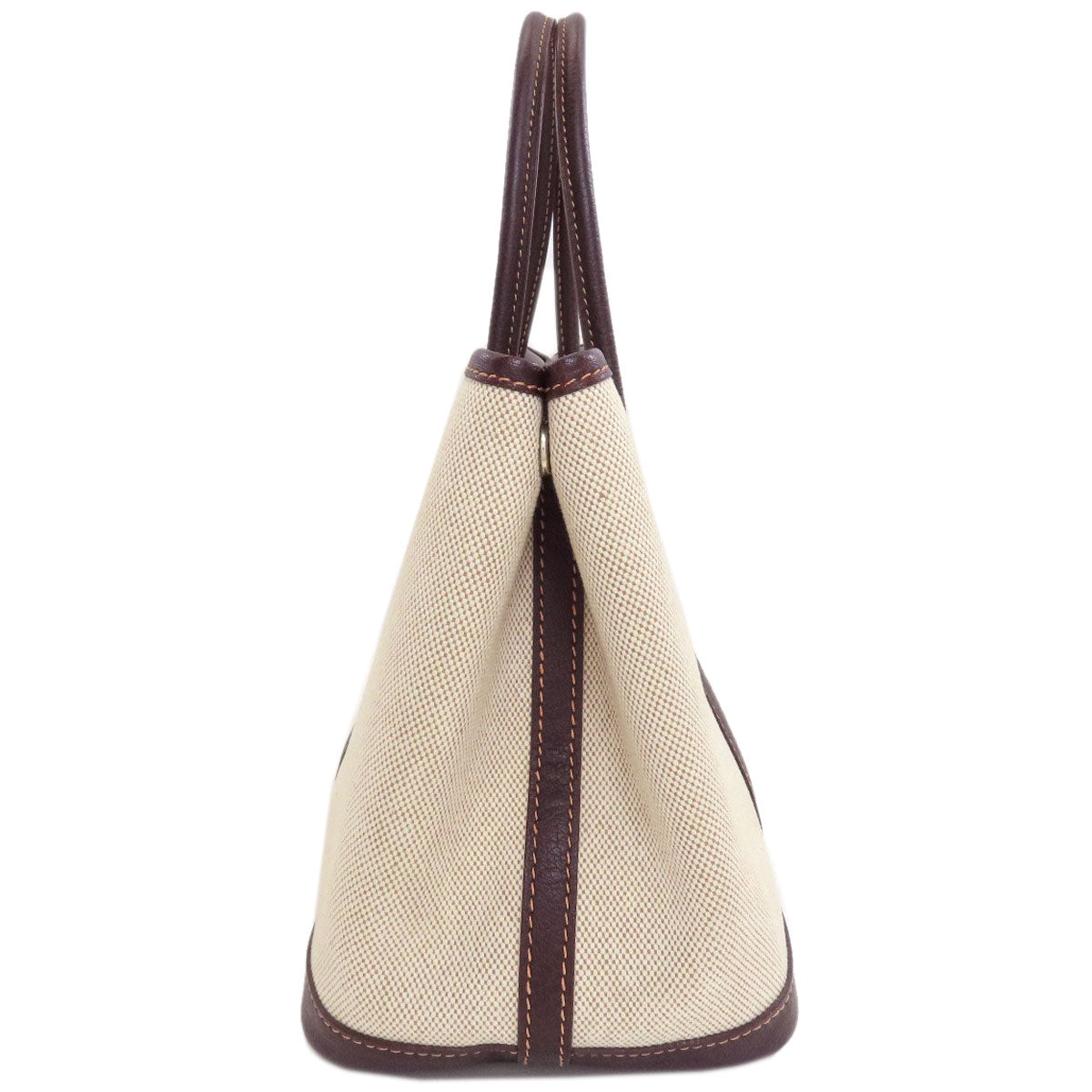 HERMES Garden Party TPM SilverHardware Handbag Tower ash Ladies [Used]