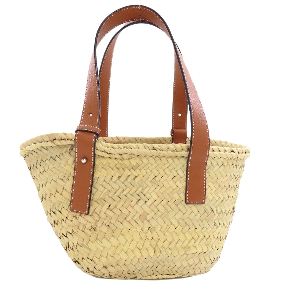 LOEWE Basket bag small Tote Bag Calf Palm leafLadies [Used]