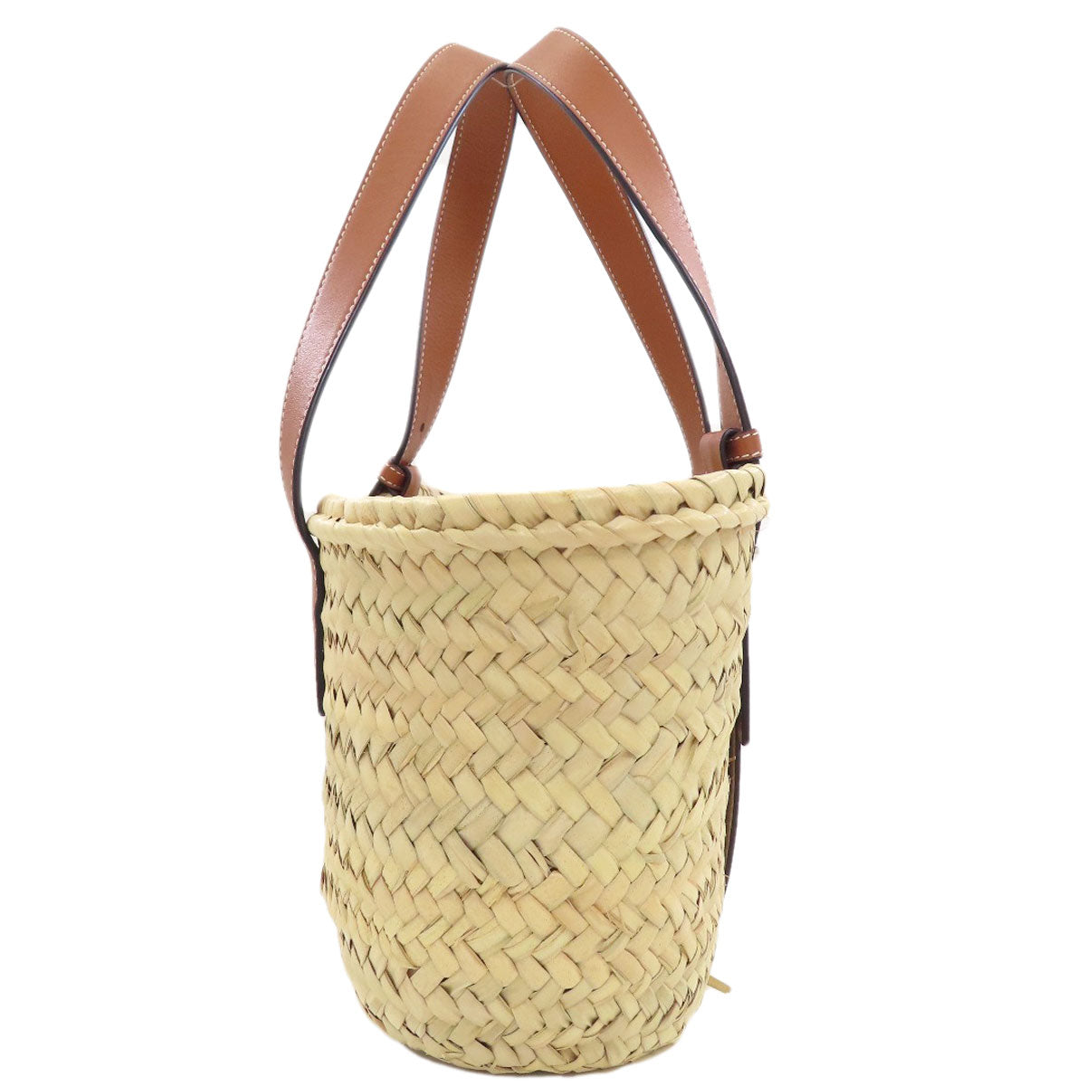 LOEWE Basket bag small Tote Bag Calf Palm leafLadies [Used]