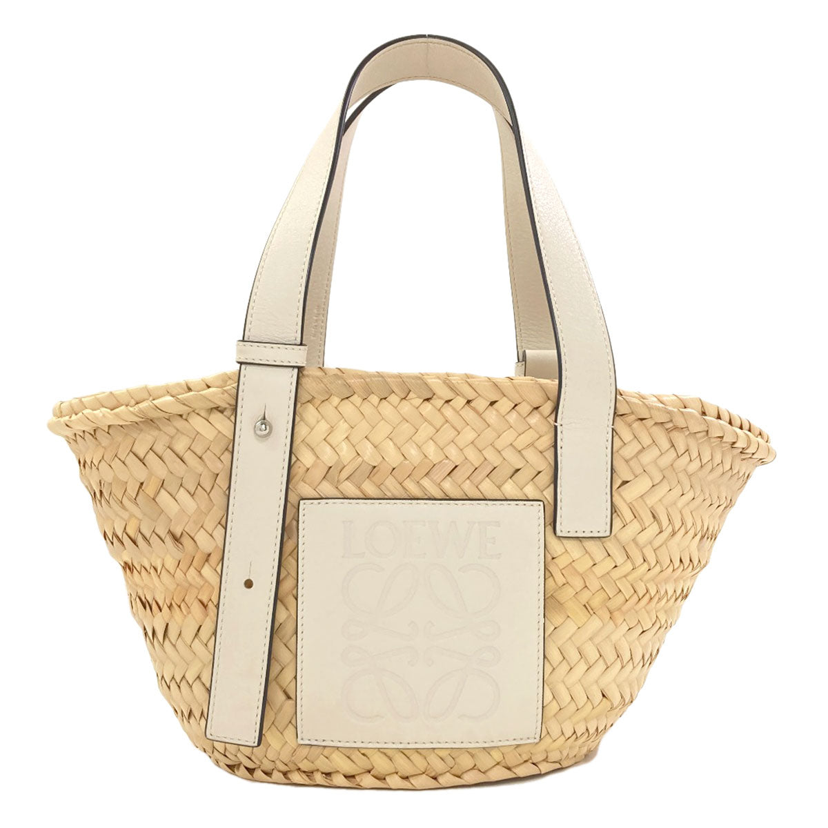 LOEWE Basket bag small Tote Bag Calf Palm leafLadies [Used]