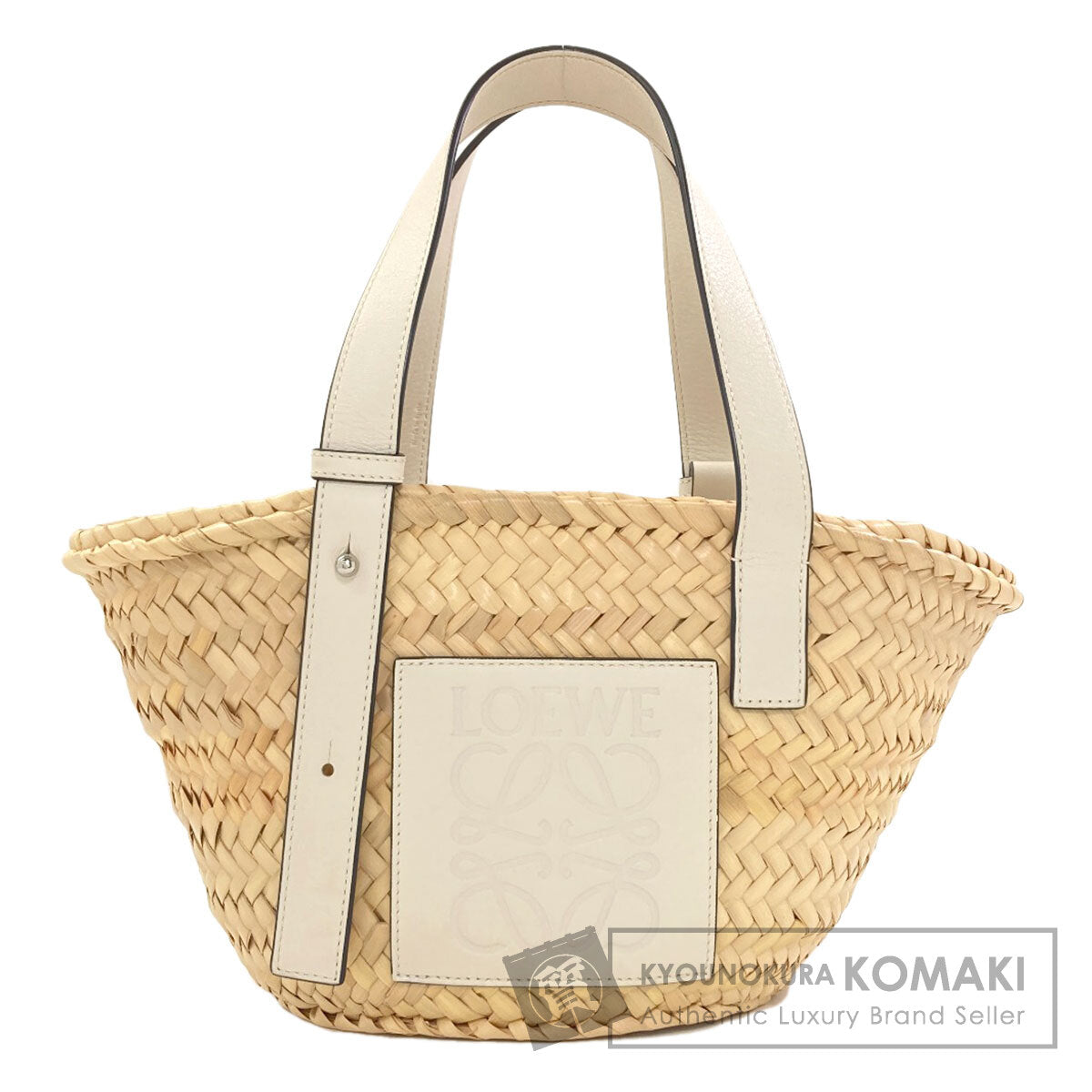 LOEWE Basket bag small Tote Bag Calf Palm leafLadies [Used]