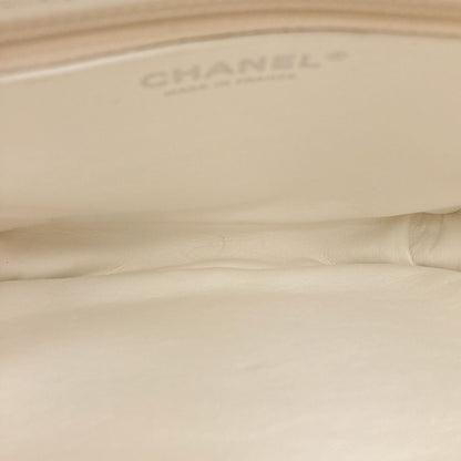 CHANEL Shopping bag with double handle shoulder strap Shoulder Bag Tweed Ladies [Used]