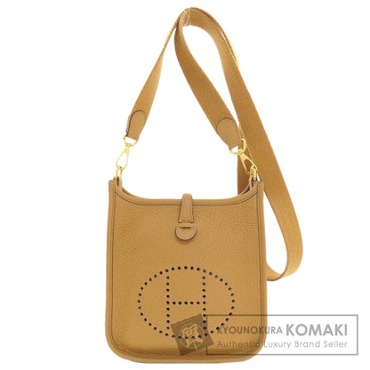 HERMES EvelyneTPM Chai GoldHardware Shoulder Bag Taurillon Clemence Ladies [Used]