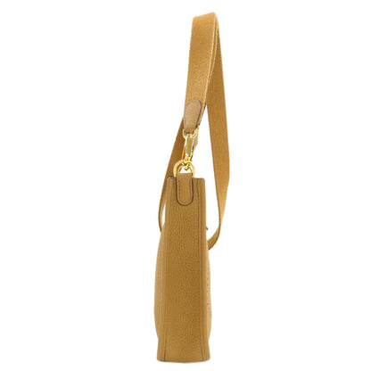 HERMES EvelyneTPM Chai GoldHardware Shoulder Bag Taurillon Clemence Ladies [Used]