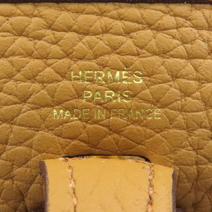 HERMES EvelyneTPM Chai GoldHardware Shoulder Bag Taurillon Clemence Ladies [Used]
