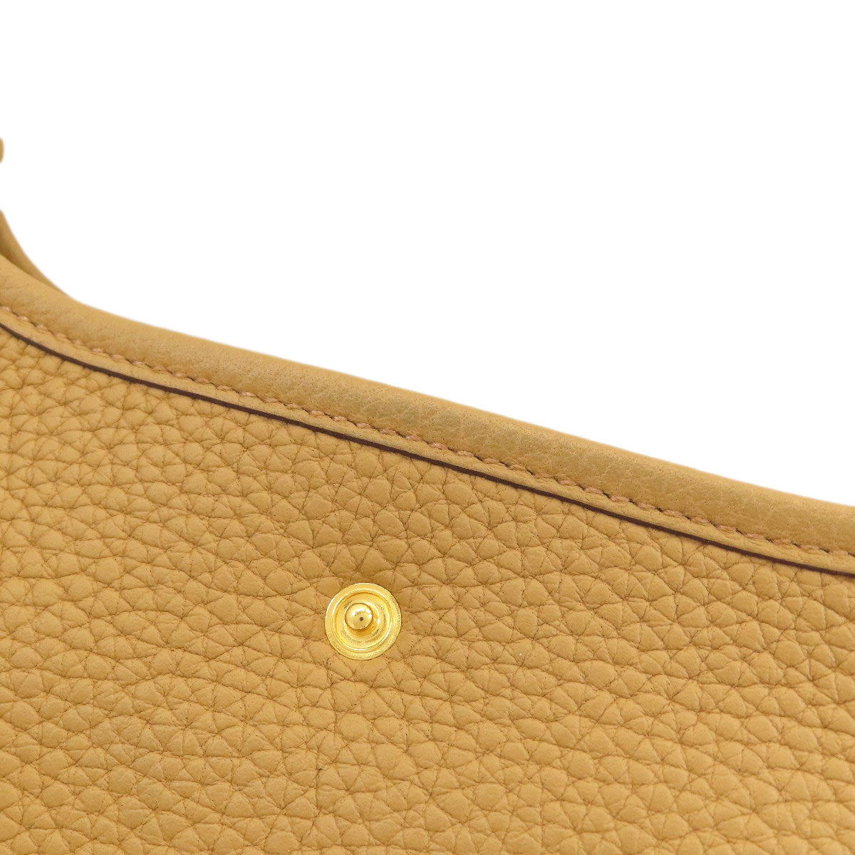 HERMES EvelyneTPM Chai GoldHardware Shoulder Bag Taurillon Clemence Ladies [Used]