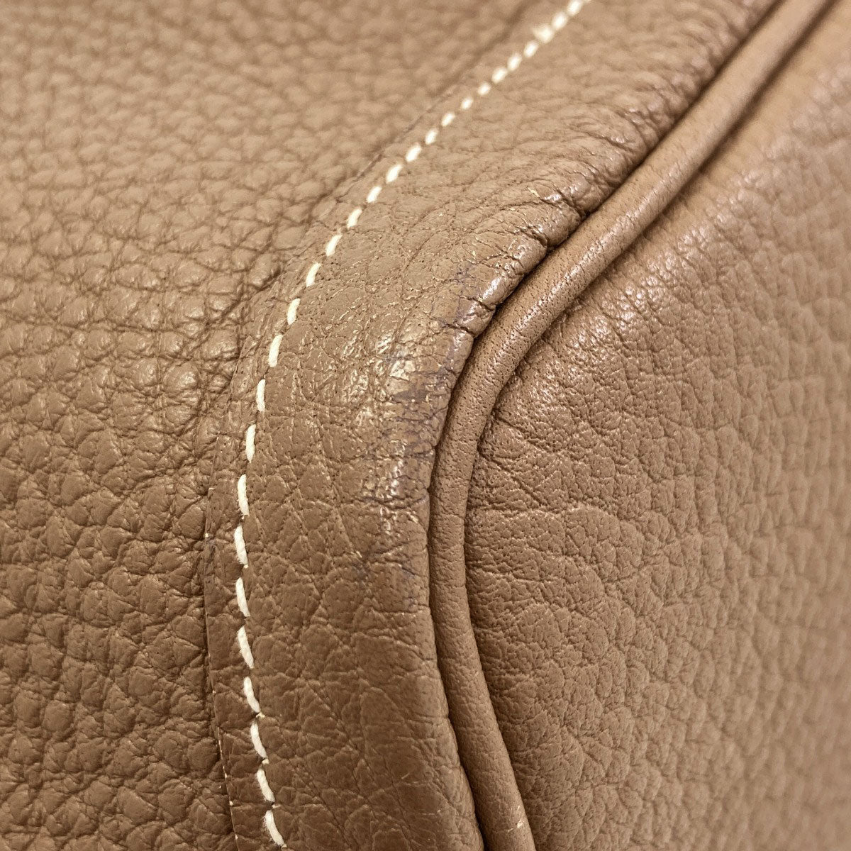 HERMES Garden Party PM Etoupe SilverHardware Tote Bag Negonda Ladies [Used]
