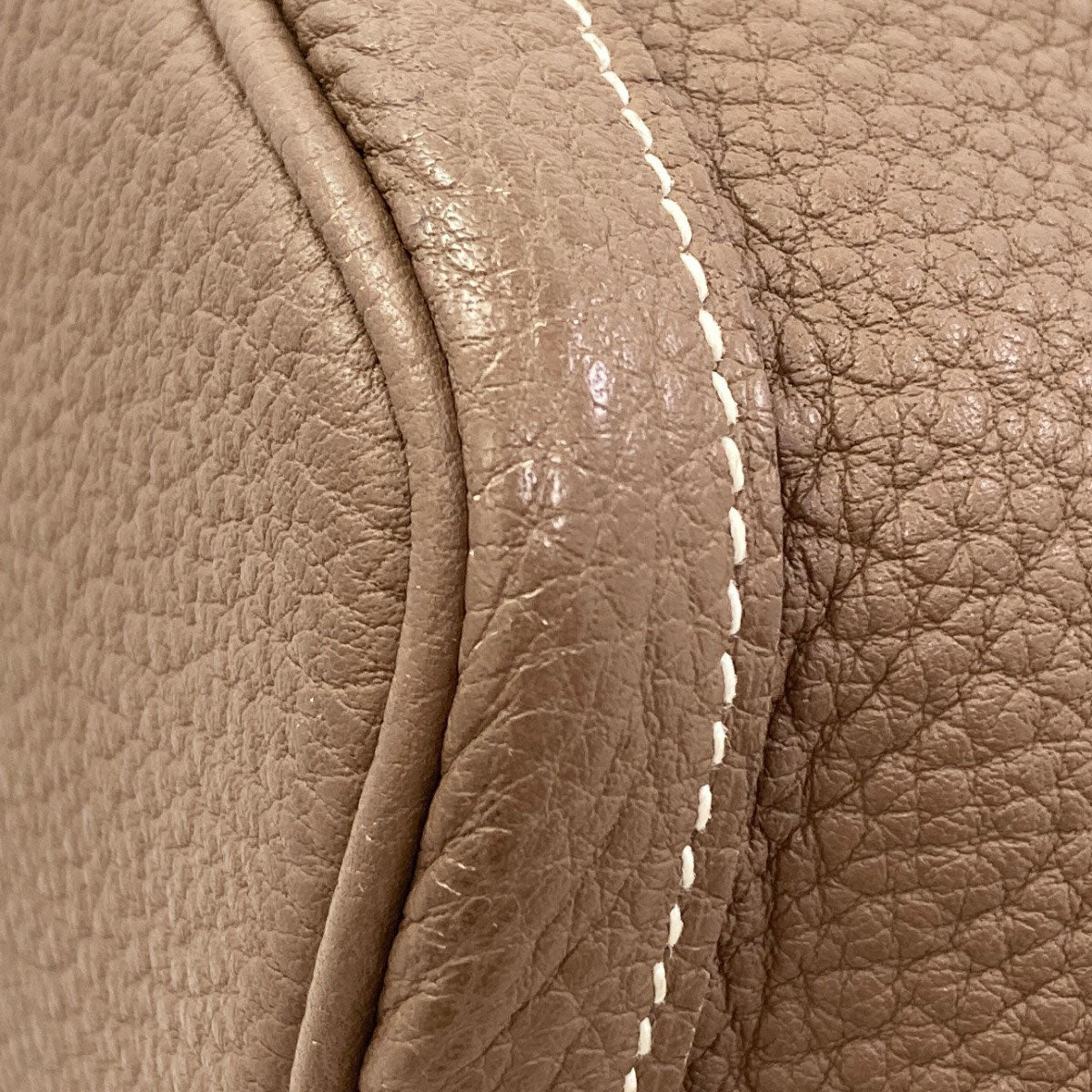 HERMES Garden Party PM Etoupe SilverHardware Tote Bag Negonda Ladies [Used]