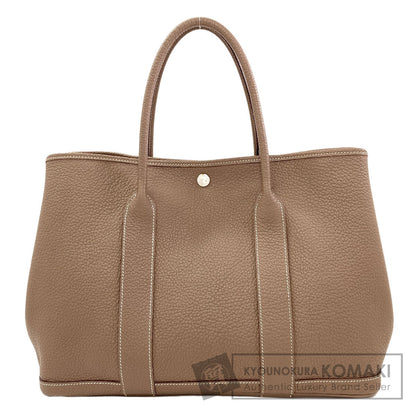 HERMES Garden Party PM Etoupe SilverHardware Tote Bag Negonda Ladies [Used]