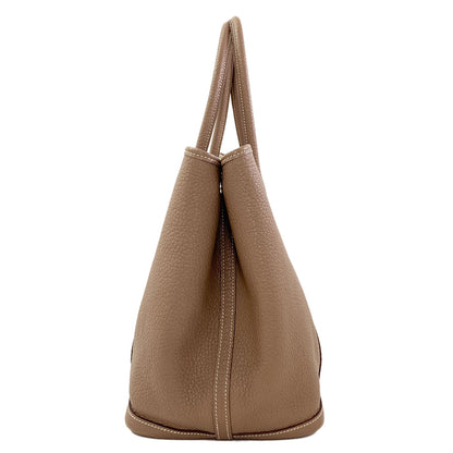 HERMES Garden Party PM Etoupe SilverHardware Tote Bag Negonda Ladies [Used]