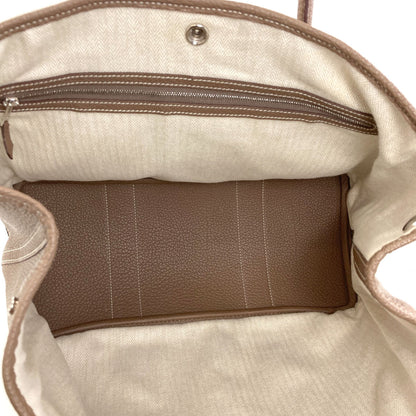 HERMES Garden Party PM Etoupe SilverHardware Tote Bag Negonda Ladies [Used]
